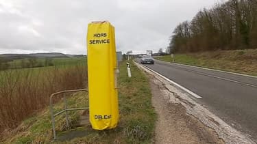 Sur le réseau secondaire, les bornes d'appel sont rarement remplacées lorsqu'elles tombent en panne.