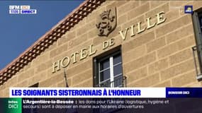 Sisteron: les soignants célébrés par le maire