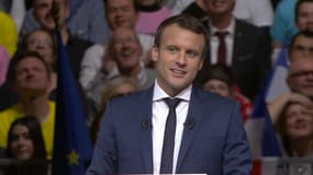 Emmanuel Macron en meeting le samedi 4 février 2017.