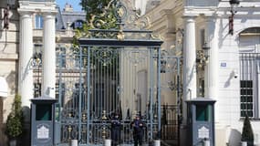 L'entrée du ministère de l'Intérieur à Paris, le 1er avril 2020