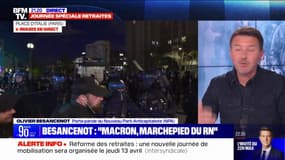 Olivier Besancenot: "Emmanuel Macron sert de grand marchepied à la montée du Rassemblement national"