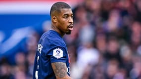 Presnel Kimpembe avec le PSG en février 2023