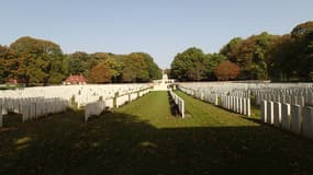 Le cimetière militaire de Longueval (Somme), classé à l'Unesco en septembre 2023.