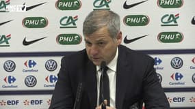 OL : "On doit grandir" souffle Genesio après la défaite en Coupe de France