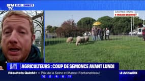 Agriculteurs en colère: "On a vécu une année 2024 catastrophique en terme de climat", explique Étienne Fourmont, agri-youtubeur dans la Sarthe