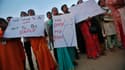 A Mumbai, manifestation de soutien à la jeune femme victime d'un viol en bande à New Delhi le 16 décembre. Cette étudiante en médecine est décédée vendredi dans l'hôpital de Singapour où elle avait été transférée au lendemain de Noël. /Photo prise le 27 d
