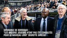 Bordeaux: "Les anciens joueurs n'ont pas été consultés pour le nouveau logo" regrette Giresse