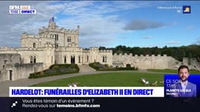 Pas-de-Calais: les funérailles d'Elizabeth II retransmises au Château d'Hardelot