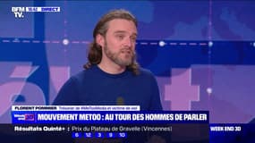 "On doit prendre ce bâton de parole": Florent Pommier, trésorier de #MeTooMedia, évoque la prise de parole des hommes victimes de violences sexuelles