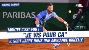 Roland-Garros (1er tour): "Je vis pour ça" savoure Moutet vainqueur de Jarry dans une folle ambiance 