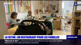 La Seyne-sur-Mer: un restaurant dans lequel les enfants ont un espace dédié pour jouer