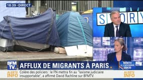 Des migrants de Calais se replient sur Paris