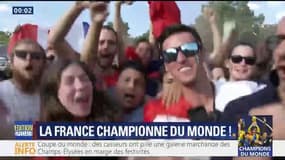De Paris à Marseille, tous les Français se sentent eux-aussi champions du monde