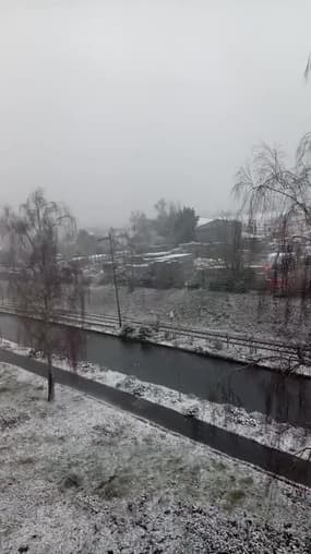 Neige à Saint-Brieuc (Côtes-d'Armor) - Témoins BFMTV