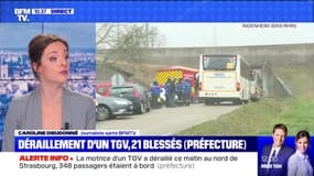Un TGV déraille près de Strasbourg: 21 blessés (3) - 05/03