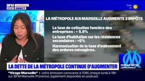 Métropole Aix-Marseille-Provence: la dette continue d'augmenter