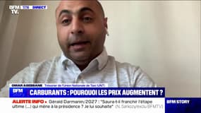 Hausse des prix du carburant: "Le tarif du taxi est réglementé (...) l'augmentation ne peut pas être répercutée sur le consommateur", pointe Omar Asebbane (UNT)