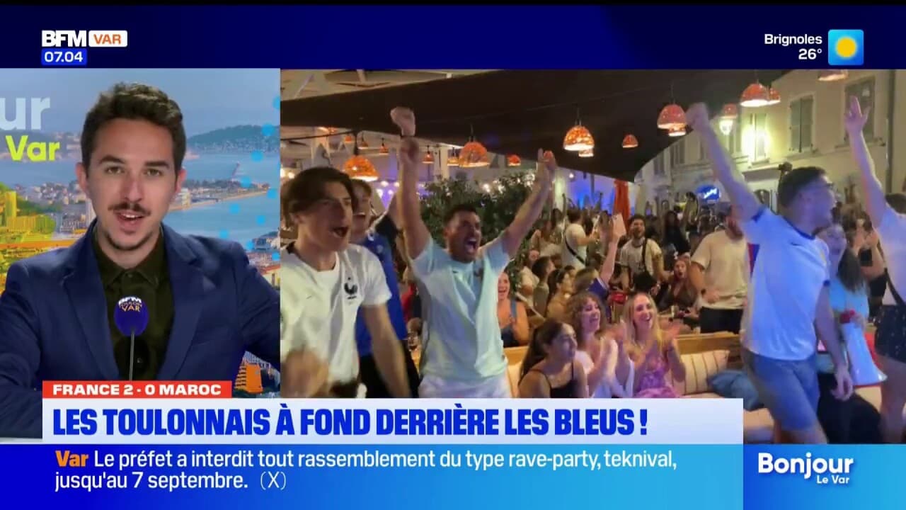 Coupe du monde : les toulonnais à fond derrière les bleus !