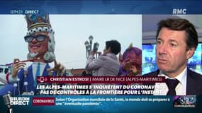 Coronavirus: "S'il y a un risque sur le Carnaval, nous prendrons dans la minute et les secondes les mesures nécessaires" assure Christian Estrosi