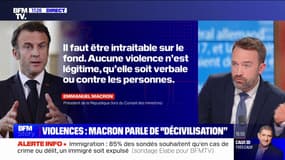 Violences: "On voit des faits de décivilisation" pour Loïc Signor (porte-parole de Renaissance)