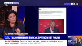 LA BANDE PREND LE POUVOIR - Augmenter le Smic, le patron des Mousquetaires est pour!