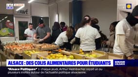 Alsace: des colis alimentaires pour les étudiants