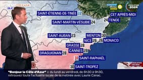 Météo Côte d’Azur: le soleil de retour dans l'après-midi après une matinée agitée, 26°C attendus à Nice