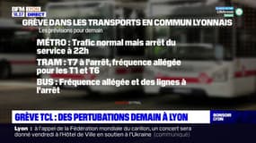 Grève TCL : des perturbations demain à Lyon