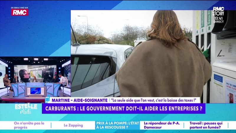 Carburant/Gouvernement : "Si je bossais comme eux, il y a longtemps que j'aurais pris la porte", s'énerve Martine