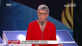 Macron ne veut pas employer les "grands mots" d'Edouard Philippe: "On parle aux Français comme à des enfants"