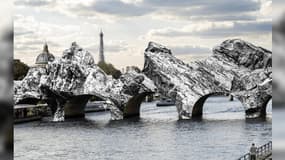 Le Pont-Neuf de Paris sera habillé "en grotte" en septembre, un hommage à Christo signé JR