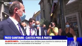 Jean Castex pris à partie par une passante lors de sa visite dans l’Aude