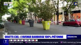 Villeurbanne: l'avenue Henri-Barbusse 100% piétonne