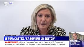 Vers une levée des restrictions? Pour Marine Le Pen, "ça devient un véritable sketch"