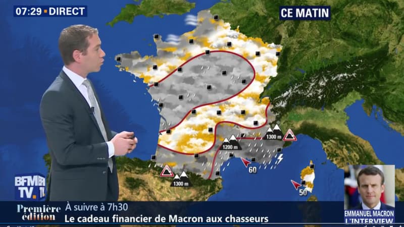 Météo du jeudi 12 avril 2018.