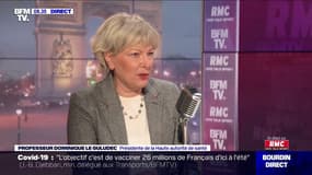 Dominique Le Guludec, présidente de la Haute autorité de Santé: "Si on veut diminuer rapidement les décès, il faut très vite vacciner" les résidents des Ehpad