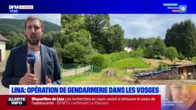 Disparition de Lina: une opération de gendarmerie dans les Vosges