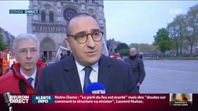 "Comment la structure va résister après l'incendie?", le secrétaire d'Etat, Laurent Nunez, précise le sujet désormais prioritaire à Notre-Dame