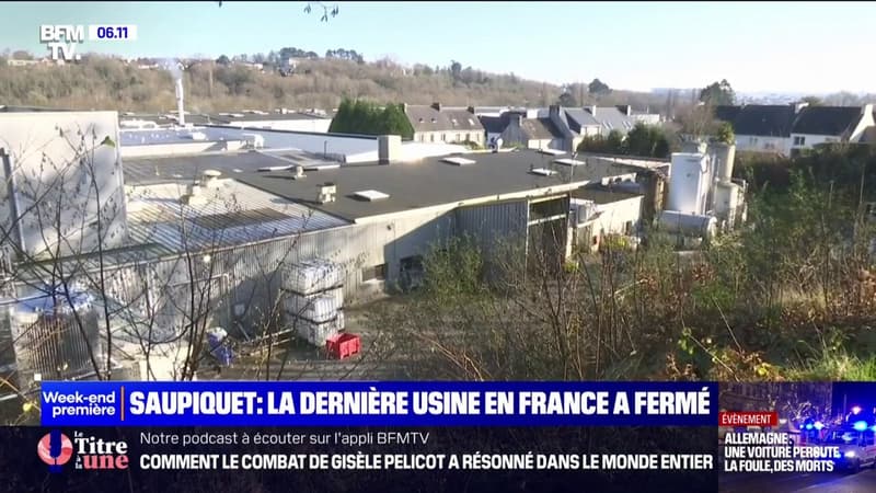 La dernière usine de Saupiquet en France, basée à Quimper, a fermé ses portes