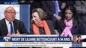 Liliane Bettencourt, héritière de L'Oréal, est décédée à l'âge de 94 ans
