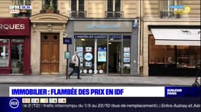 Île-de-France: la flambée des prix de l'immobilier