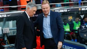 Carlo Ancelotti et Ronald Koeman