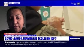 Ecoles et Covid-19: Nageate Belahcen, co-présidente de la FCPE 94, demande de "la transparence" au gouvernement 