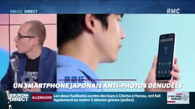 La chronique d'Anthony Morel : Un smartphone japonais anti-photos dénudées - 20/02