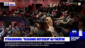 Strasbourg: la pièce de théâtre "Assange Odysseia" retrace la vie du lanceur d'alerte