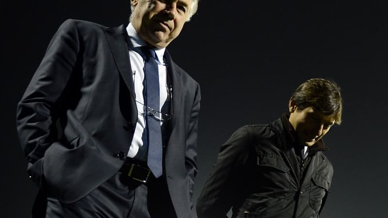 Carlo Ancelotti et Leonardo