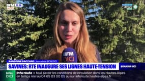 Savines: RTE inaugure de nouvelles lignes haute tension