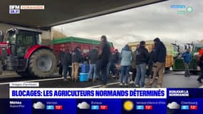 Colère des agriculteurs: des blocages toujours en cours en Normandie
