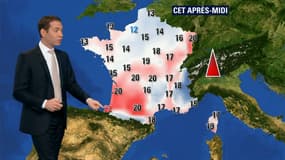 Les températures pour ce 6 mars