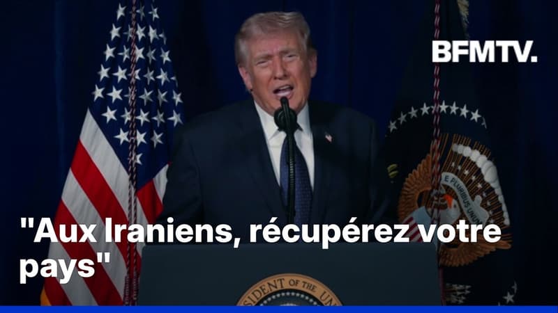 Donald Trump appelle les Iraniens à "récupérer leur pays"